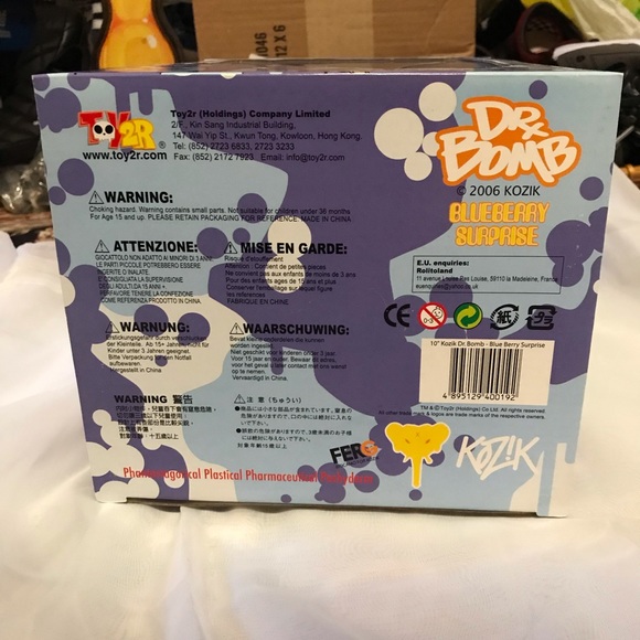 2006 Kid Robot Dr. Bomb Autograph Frank Kozik 10in - Picture 3 of 6